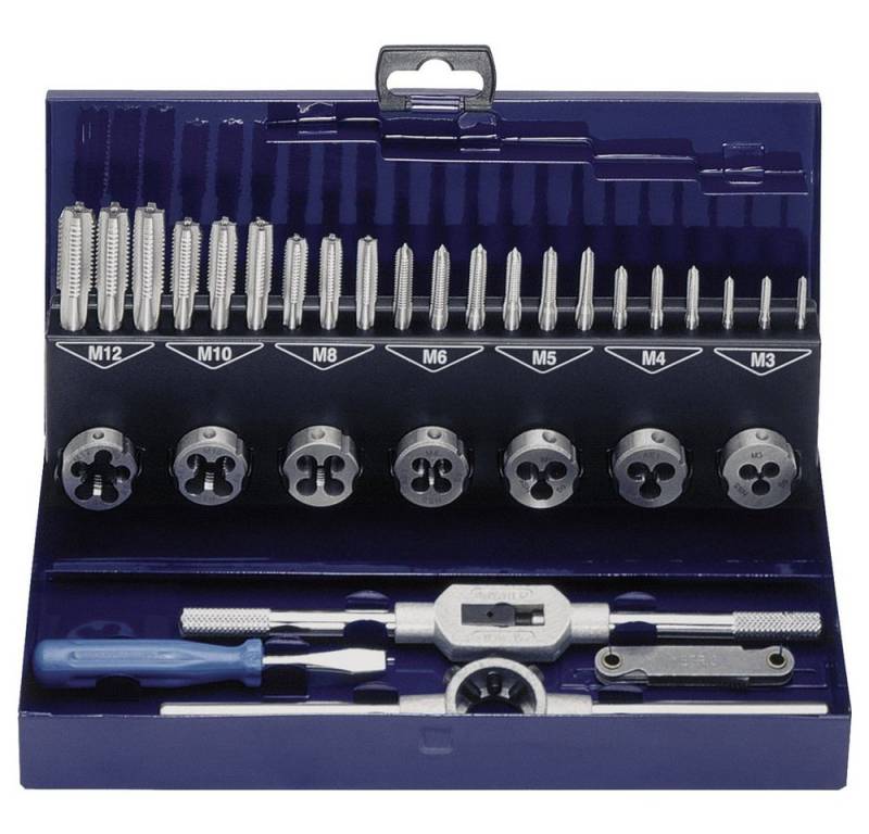 Eventus by Exact Gewindeschneider Eventus by Exact 10711 Gewindeschneidsatz 32teilig HSS metrisch M3, M4 Eventus by Exact Gewindeschneider Eventus by Exact 10711 Gewindeschneidsatz 32teilig HSS metrisch M3, M4 von Eventus by Exact