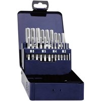 Eventus by Exact 10701 Handgewindebohrer-Set 21teilig metrisch Rechtsschneidend DIN 352 HSS 1 Set von Eventus by Exact