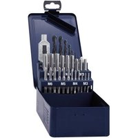 Eventus by Exact 10703 Handgewindebohrer-Set 15teilig metrisch Rechtsschneidend DIN 352 HSS 1 Set von Eventus by Exact