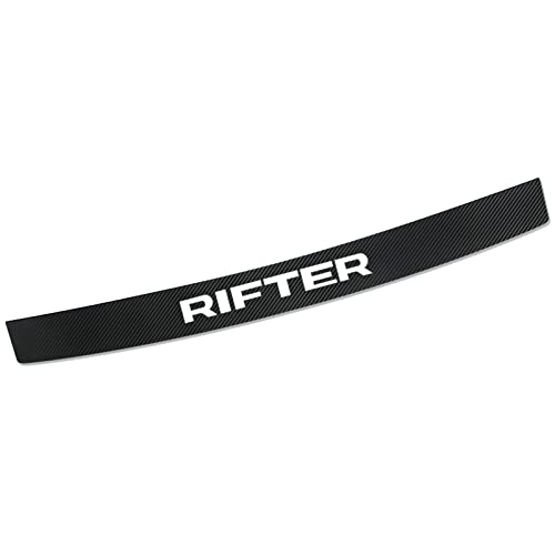 Auto Heckstoßstangenschutz für Peu-geot Rifter, 90cm Kohlefaser Kofferraum Ladekantenschutz Anti-Kratz Aufkleber Styling Zubehör von Ever TA