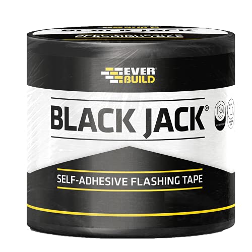 Everbuild FLDIY150-EBD Black Jack Flash DIY 150mm x 3m, Blei-Optik, 150 mm x 3 m von Everbuild