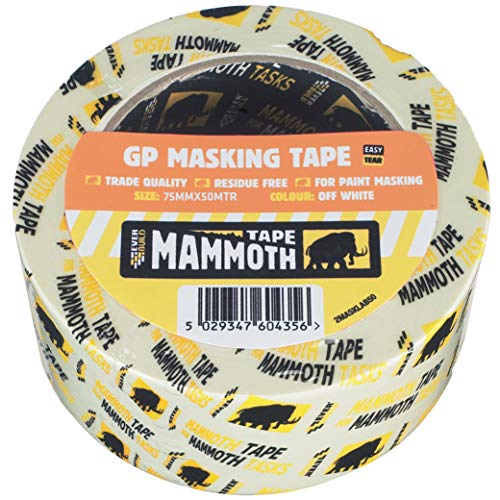 Everbuild evb2mt25 25 mm x 50 m Retail Masker Tape P, EVB2MT75 von Everbuild