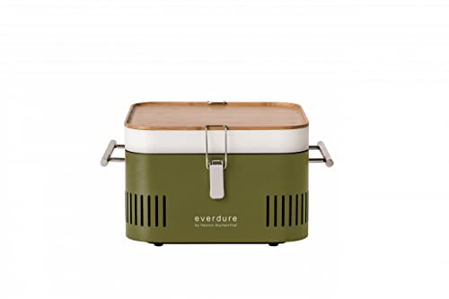 Everdure HBCUBEKDE CUBE? Holzkohlegrill Khaki von Everdure