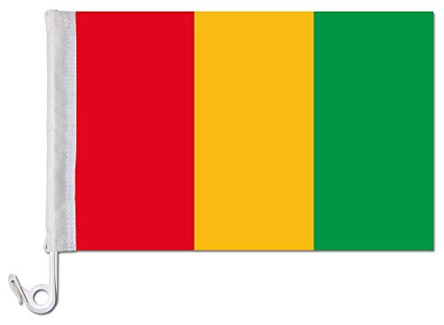 Everflag Auto-Fahne: Guinea - Premiumqualität von Everflag