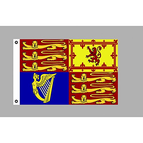 Everflag Flagge 90 x 150 : British Royal Standard/Flagge der Königin (GB) von Everflag