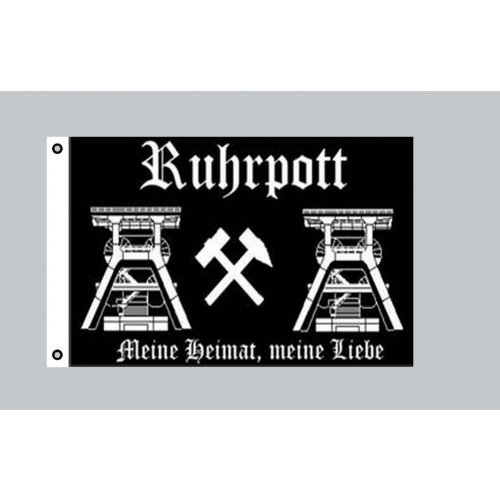 Everflag Flagge 90 x 150 : Ruhrpott von Everflag