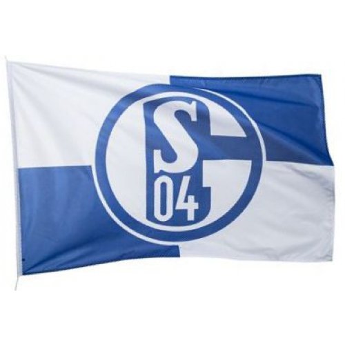 Everflag Hissfahne Schalke 04 Karo 150 x 100 cm von Everflag
