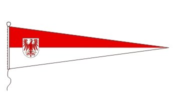 Everflag Langwimpel: Brandenburg + Wappen 200cm von Everflag