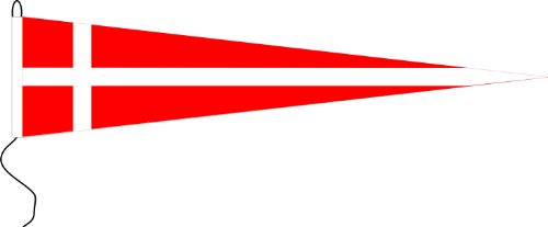 Everflag Langwimpel: Dänemark 200cm von Everflag