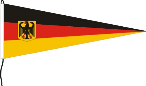 Everflag Langwimpel: Deutschland mit Adler 300cm von Everflag