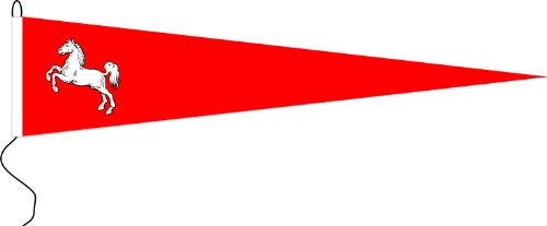 Everflag Langwimpel: Niedersachsen Bürgerwappen 150cm Everflag Langwimpel: Niedersachsen Bürgerwappen 150cm von Everflag