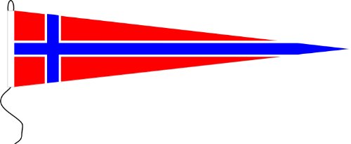 Everflag Langwimpel: Norwegen 300cm von Everflag