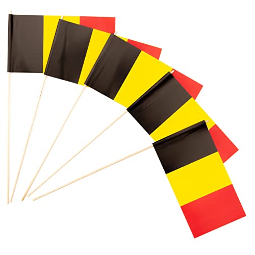 Everflag Papierfähnchen: Belgien 50er Packung von Everflag