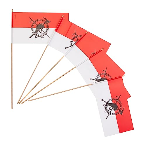 Papierfähnchen: Feuerwehr 50er Packung Papierfähnchen: Feuerwehr 50er Packung von Everflag