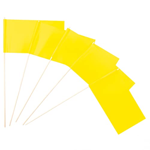 Everflag Papierfähnchen: Gelb 250er Packung von Everflag