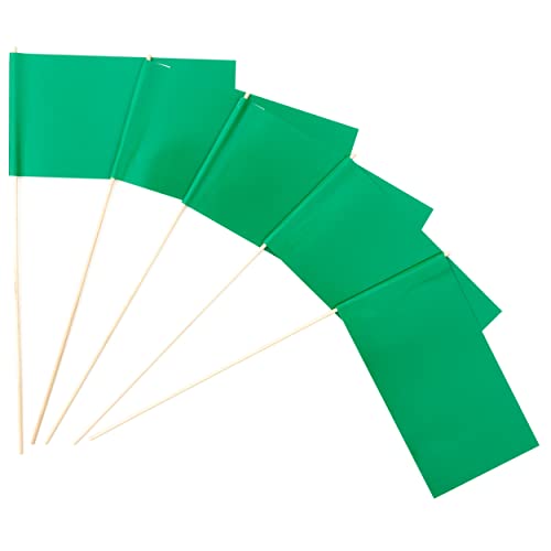 Everflag Papierfähnchen: Grün 250er Packung von Everflag