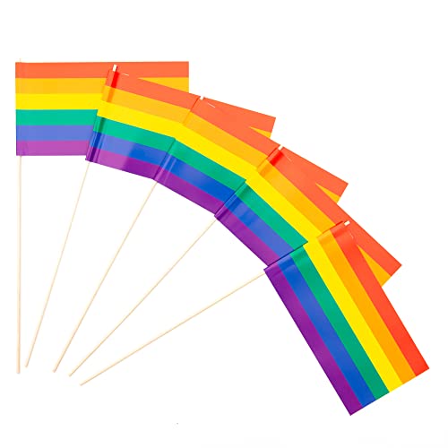 Everflag Papierfähnchen: Regenbogen 250er Packung von Everflag