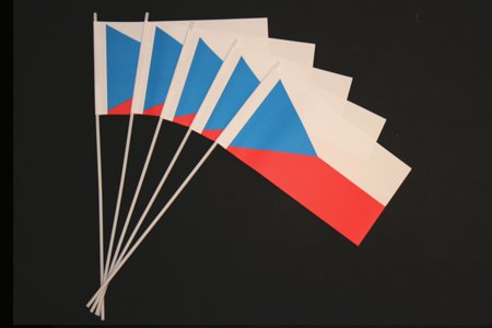 Everflag Papierfähnchen: Tschechien 50er Packung von Everflag