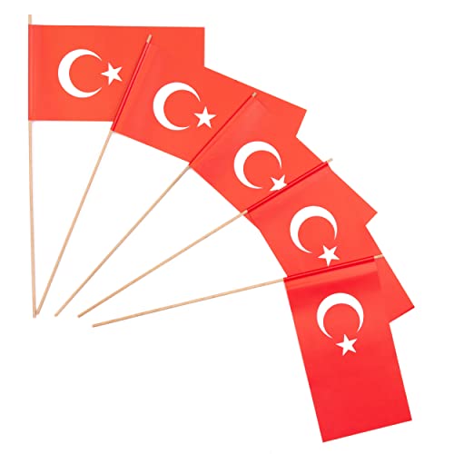 Everflag Papierfähnchen: Türkei 250er Packung von Everflag