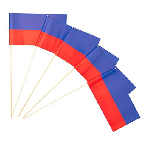 Everflag Papierfähnchen: blau-rot 50er Packung von Everflag