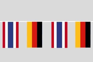 Everflag Party-Flaggenkette : Deutschland - Thailand Länge ca.: 10,40m von Everflag
