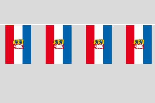 Everflag Party-Flaggenkette : Schleswig-Holstein Länge ca.: 10,40m von Everflag