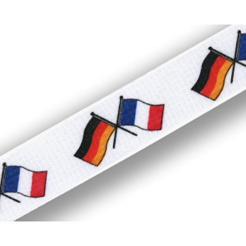 Everflag Schlüsselband : Deutschland-Frankreich von Everflag