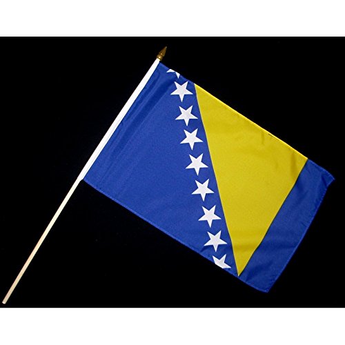 Everflag Stock-Flagge 30 x 45 : Bosnien & Herzegowina von Everflag