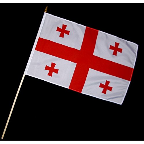 Everflag Stock-Flagge 30 x 45 : Georgien von Everflag