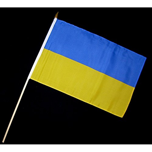 Everflag Stock-Flagge 30 x 45 : Ukraine von Everflag