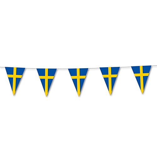 Everflag Wimpelkette Schweden 3,5 m von Everflag