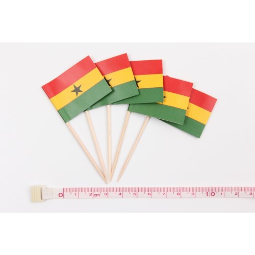 Everflag Zahnstocher : Ghana 50er Packung von Everflag