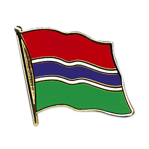 Flaggen-Pin vergoldet : Gambia von Everflag