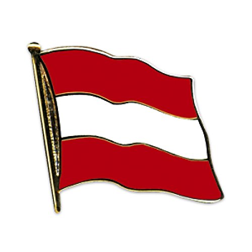 Flaggen-Pin vergoldet : Oesterreich/Österreich von Everflag