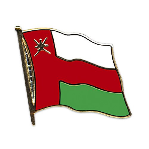 Flaggen-Pin vergoldet : Oman Flaggen-Pin vergoldet : Oman von Everflag
