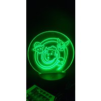 Fallout Wild Wasteland Led Acryl Licht, Wacky, Merch, New Vegas Perk von EvergardenCreation