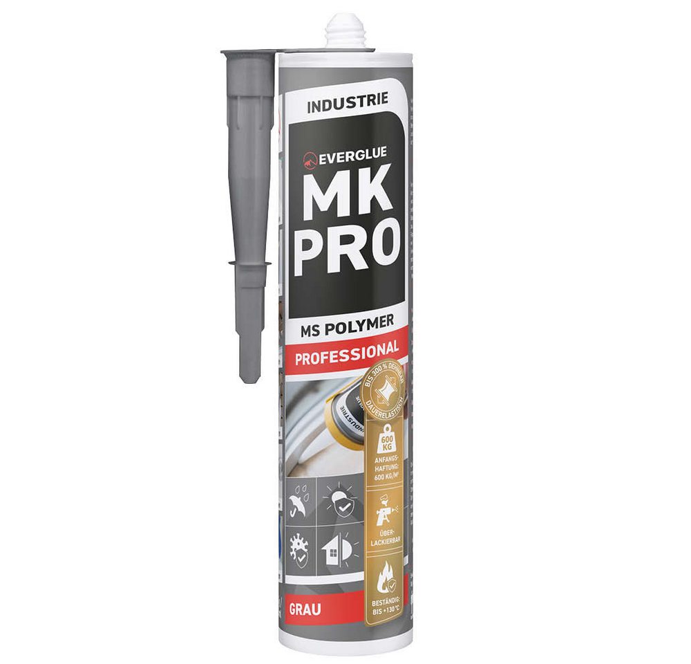 Everglue Dichtstoff Everglue MK Pro 1K MS Polymer Klebstoff Dichtstoff UV-beständig grau Everglue Dichtstoff Everglue MK Pro 1K MS Polymer Klebstoff Dichtstoff UV-beständig grau von Everglue