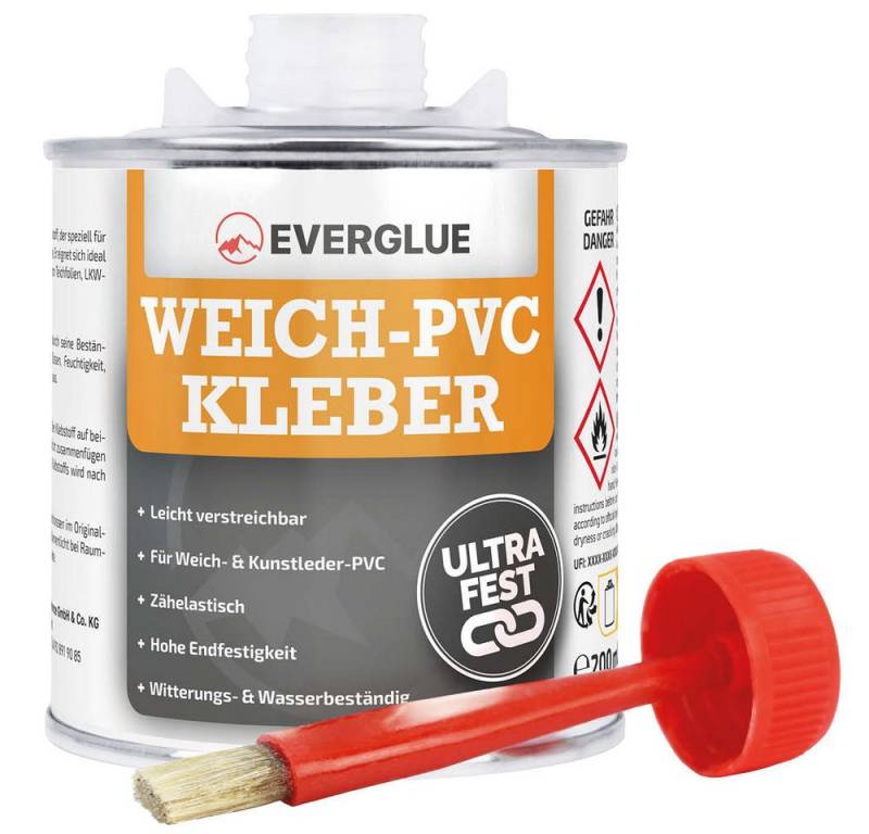 Everglue PVC-Kleber Everglue Teichfolienkleber Quellschweißmittel Weich-PVC von Everglue
