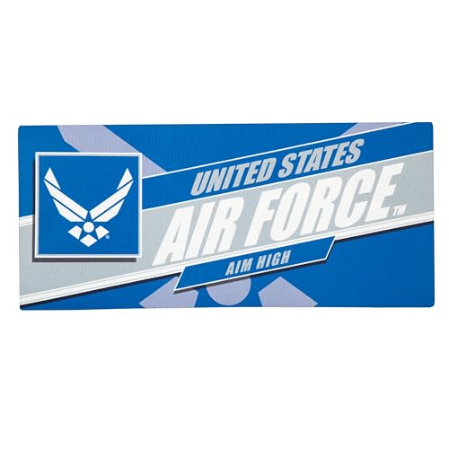 Evergreen Flag US Air Force Sassafras Matteneinsätze, austauschbare Haustürmatte für den Außenbereich, Innenbereich, 55,9 x 25,4 cm, Sassafras Fußmatten von Evergreen Flag