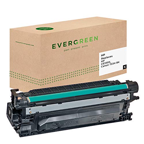 Evergreen CE250X, Canon 723H BK Remanufactured Toner 1er Pack von Evergreen