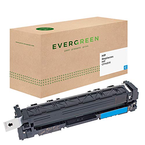 Evergreen CF401X Remanufactured Toner 1er Pack von Evergreen