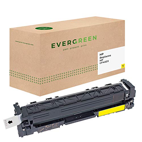 Evergreen CF402X Remanufactured Toner 1er Pack von Evergreen
