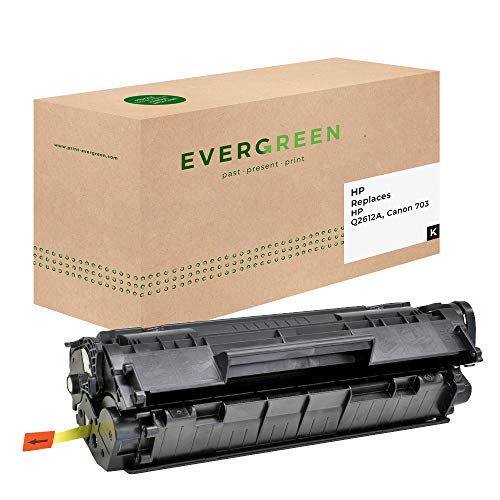 Evergreen Q2612A, Canon 703 Remanufactured Toner 1er Pack von Evergreen