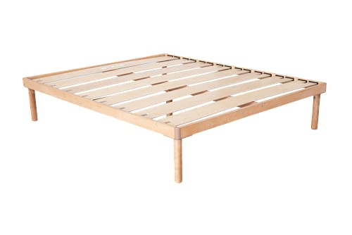 EVERGREENWEB Lattenrost, Komplett Zerlegbar, Orthopädischer Bettrahmen Mit Holzdauben, Bettgestell Einzubauen (HolzLattenrost Zerlegbar, 160 x 190 cm) von EVERGREENWEB MATERASSI & BEDS