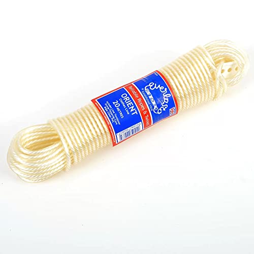 EVERLASTO Orient KLEIDUNGSLINIEN, Polyvinylchlorid Polypropylen, farblos, 20 m von Everlasto
