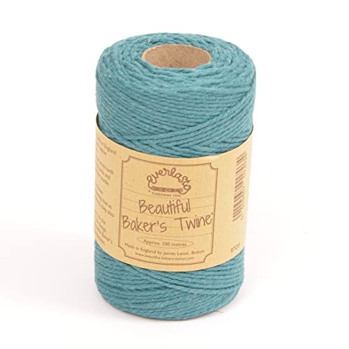 EVERLASTO Bakers Bindfaden, 100 m, Blau (Eton Blue), 100 m von Everlasto