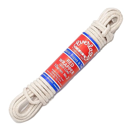 Everlasto NO.2 RED Wrapper SASH Cord, Siehe Beschreibung, 25 m von Everlasto