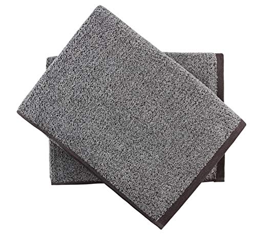 Everplush Towel Set, Microfiber, Gray, 2 Pack Bath Sheets (35 x 66 in) von Everplush