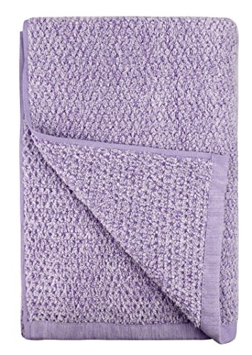 Everplush Diamond Jacquard Badetuch, Lavendel von Everplush