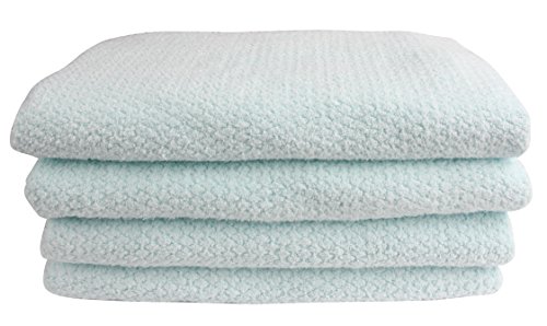 Everplush Diamond Jacquard Badetuch, 2 Stück Modern Hushed Green von Everplush